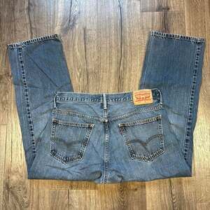 Levi's 569 Loose Straight Jeans Size 34x30 Medium Wash Y2K Denim